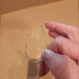 Minimalistic, Delicate Sterling Hoops
